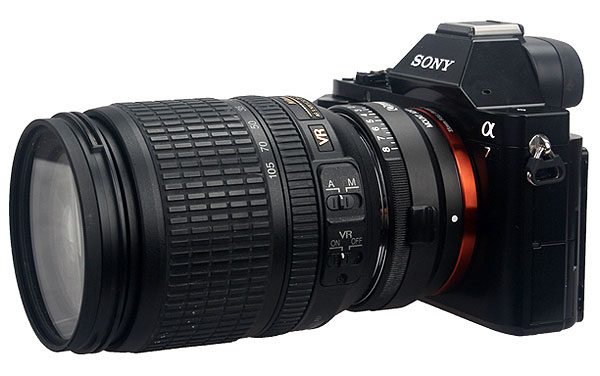 Переходное кольцо Nikon на Sony (Commlite CM-NF-NEX)