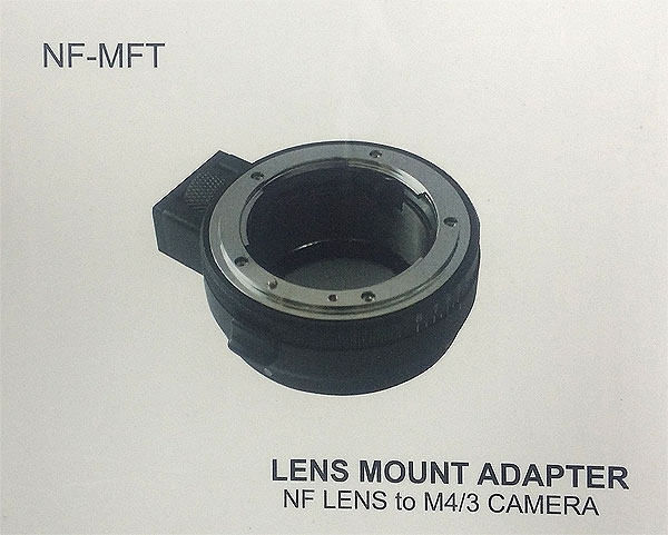 Адаптер Nikon F на Micro 4/3 (NF-MFT)